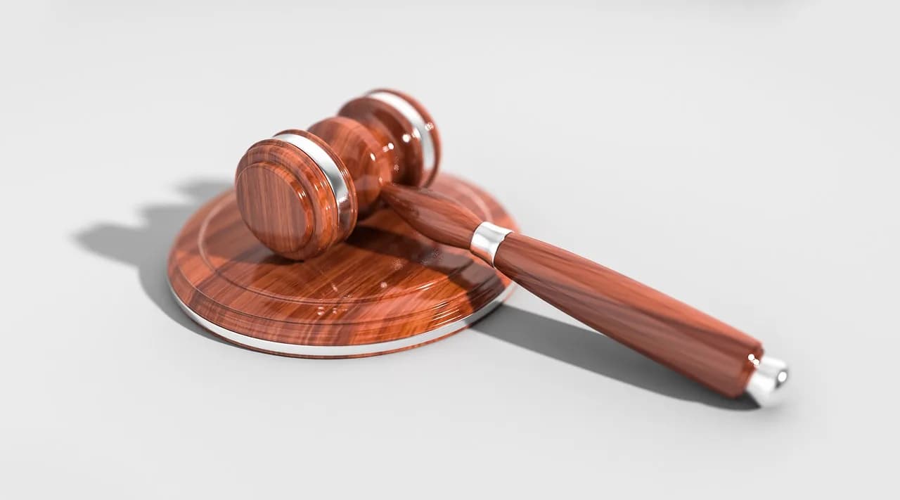 Wooden gavel on a desk representing government ethics scrutiny